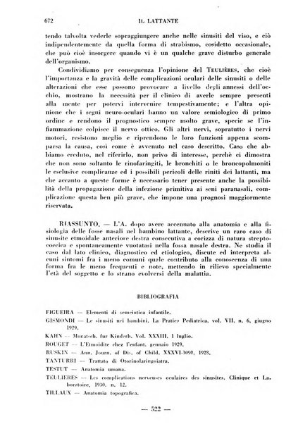 Il lattante periodico mensile di fisiopatologia, igiene e difesa sociale del bambino nel primo biennio di vita