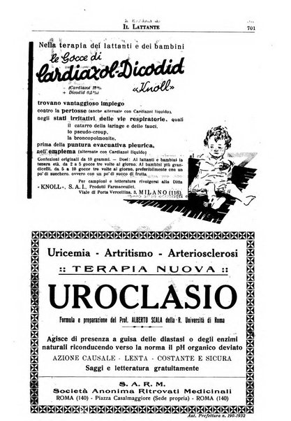 Il lattante periodico mensile di fisiopatologia, igiene e difesa sociale del bambino nel primo biennio di vita