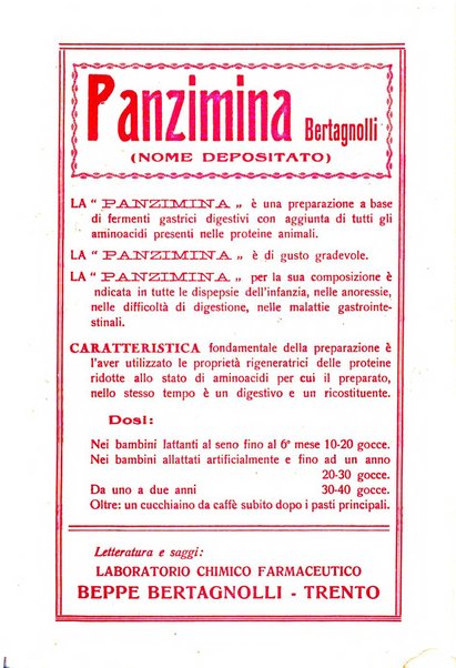 Il lattante periodico mensile di fisiopatologia, igiene e difesa sociale del bambino nel primo biennio di vita