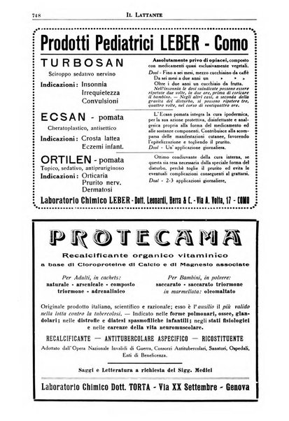 Il lattante periodico mensile di fisiopatologia, igiene e difesa sociale del bambino nel primo biennio di vita