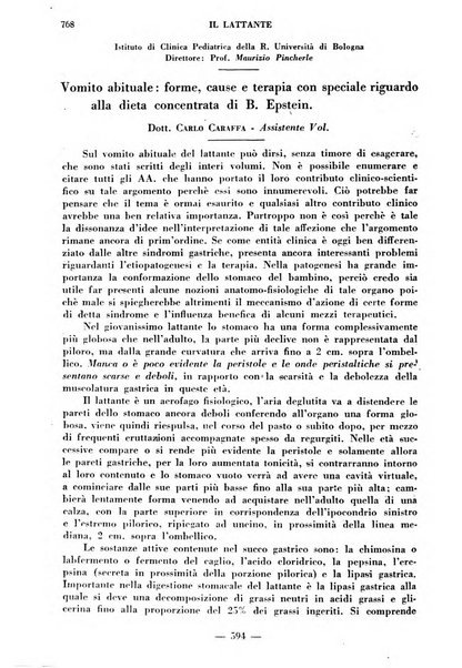 Il lattante periodico mensile di fisiopatologia, igiene e difesa sociale del bambino nel primo biennio di vita