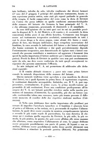 Il lattante periodico mensile di fisiopatologia, igiene e difesa sociale del bambino nel primo biennio di vita