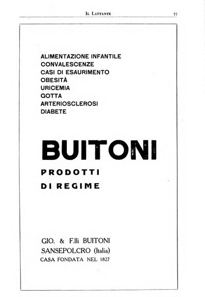 Il lattante periodico mensile di fisiopatologia, igiene e difesa sociale del bambino nel primo biennio di vita