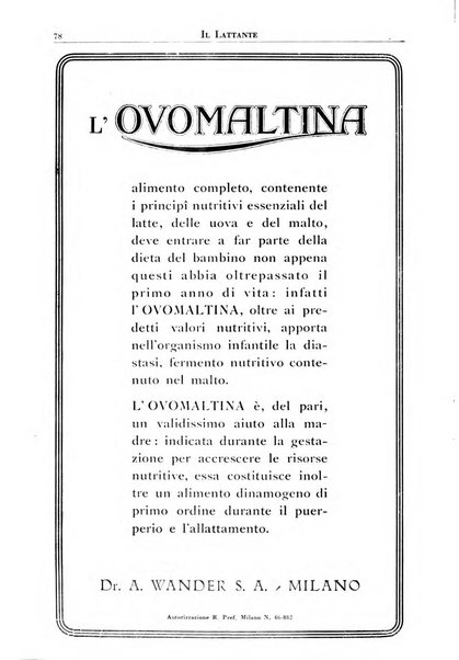 Il lattante periodico mensile di fisiopatologia, igiene e difesa sociale del bambino nel primo biennio di vita