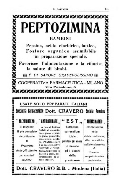 Il lattante periodico mensile di fisiopatologia, igiene e difesa sociale del bambino nel primo biennio di vita