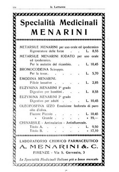 Il lattante periodico mensile di fisiopatologia, igiene e difesa sociale del bambino nel primo biennio di vita