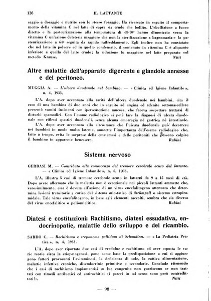 Il lattante periodico mensile di fisiopatologia, igiene e difesa sociale del bambino nel primo biennio di vita