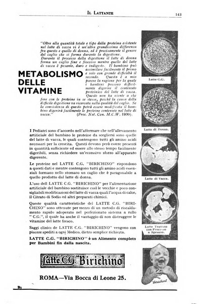 Il lattante periodico mensile di fisiopatologia, igiene e difesa sociale del bambino nel primo biennio di vita