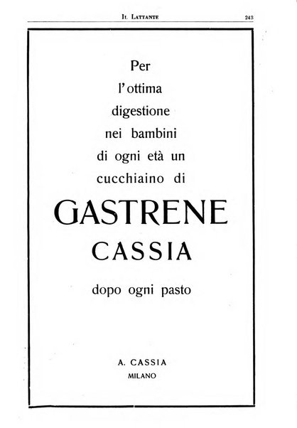 Il lattante periodico mensile di fisiopatologia, igiene e difesa sociale del bambino nel primo biennio di vita