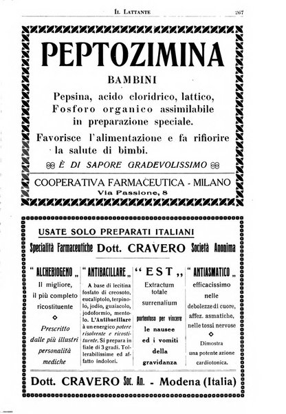 Il lattante periodico mensile di fisiopatologia, igiene e difesa sociale del bambino nel primo biennio di vita