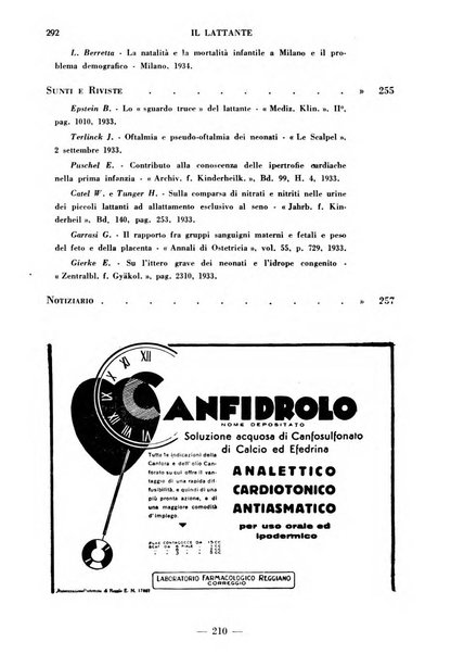 Il lattante periodico mensile di fisiopatologia, igiene e difesa sociale del bambino nel primo biennio di vita