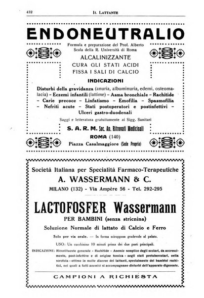 Il lattante periodico mensile di fisiopatologia, igiene e difesa sociale del bambino nel primo biennio di vita