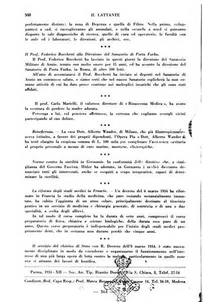 Il lattante periodico mensile di fisiopatologia, igiene e difesa sociale del bambino nel primo biennio di vita