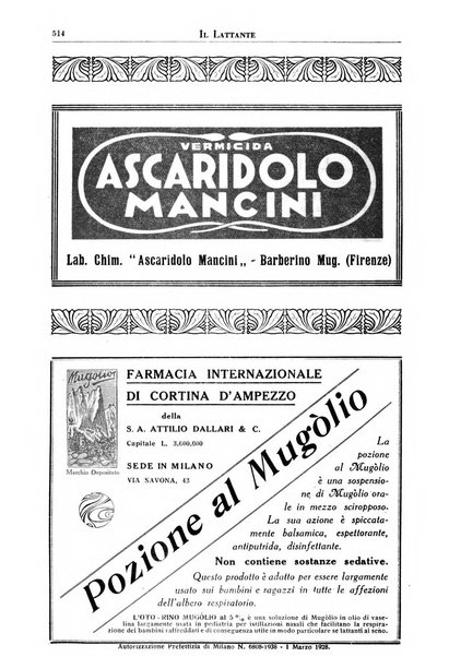 Il lattante periodico mensile di fisiopatologia, igiene e difesa sociale del bambino nel primo biennio di vita