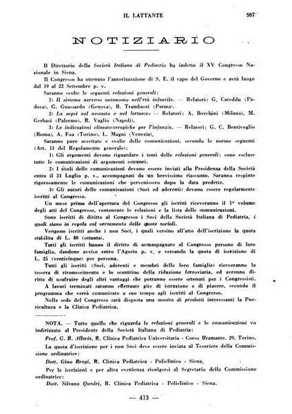 Il lattante periodico mensile di fisiopatologia, igiene e difesa sociale del bambino nel primo biennio di vita