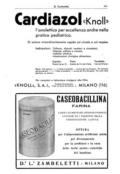 Il lattante periodico mensile di fisiopatologia, igiene e difesa sociale del bambino nel primo biennio di vita