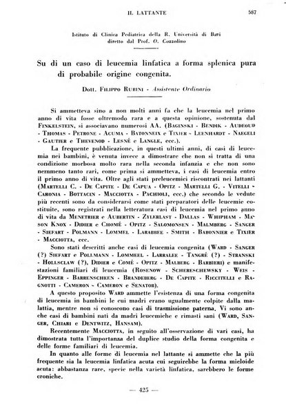 Il lattante periodico mensile di fisiopatologia, igiene e difesa sociale del bambino nel primo biennio di vita