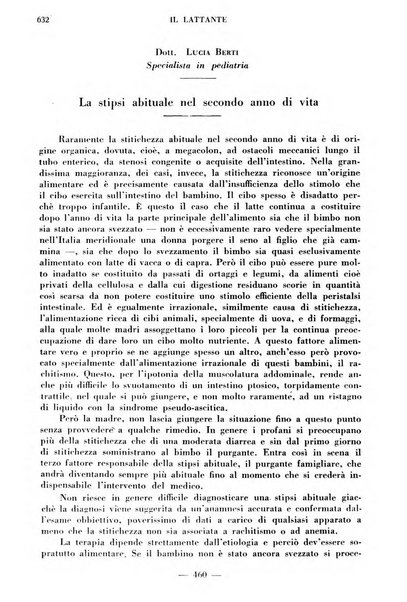 Il lattante periodico mensile di fisiopatologia, igiene e difesa sociale del bambino nel primo biennio di vita