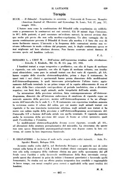 Il lattante periodico mensile di fisiopatologia, igiene e difesa sociale del bambino nel primo biennio di vita