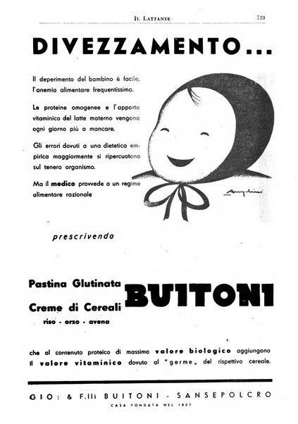 Il lattante periodico mensile di fisiopatologia, igiene e difesa sociale del bambino nel primo biennio di vita