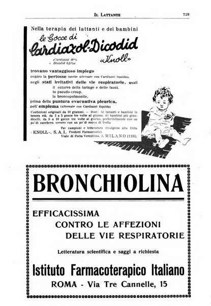 Il lattante periodico mensile di fisiopatologia, igiene e difesa sociale del bambino nel primo biennio di vita