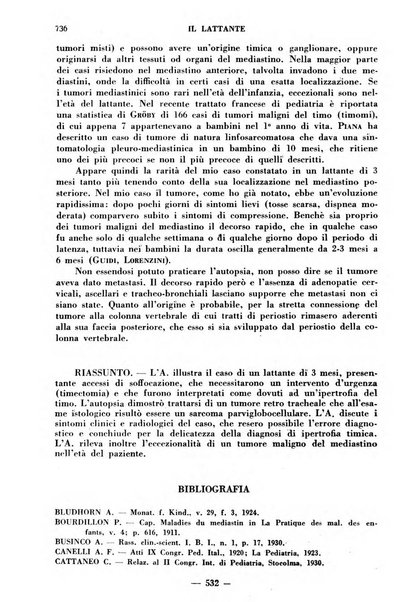 Il lattante periodico mensile di fisiopatologia, igiene e difesa sociale del bambino nel primo biennio di vita