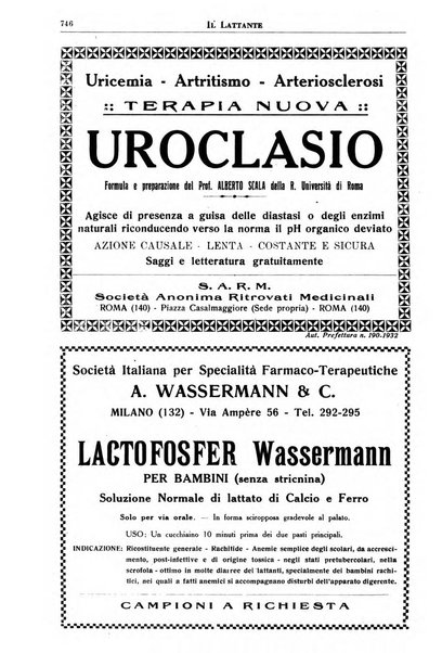 Il lattante periodico mensile di fisiopatologia, igiene e difesa sociale del bambino nel primo biennio di vita