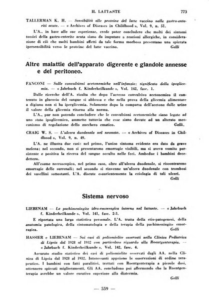 Il lattante periodico mensile di fisiopatologia, igiene e difesa sociale del bambino nel primo biennio di vita