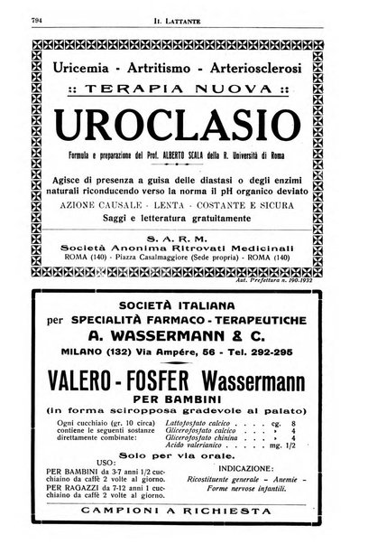 Il lattante periodico mensile di fisiopatologia, igiene e difesa sociale del bambino nel primo biennio di vita