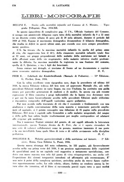 Il lattante periodico mensile di fisiopatologia, igiene e difesa sociale del bambino nel primo biennio di vita