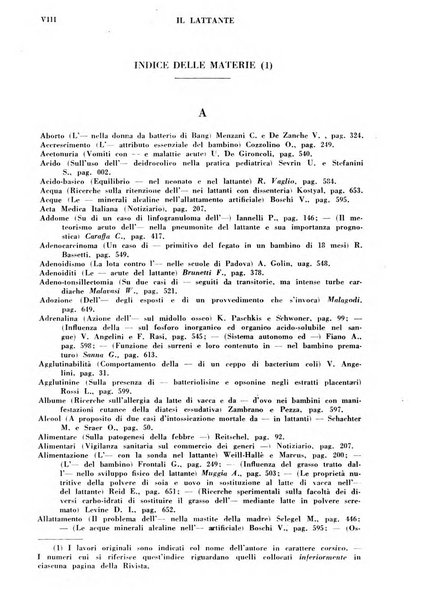 Il lattante periodico mensile di fisiopatologia, igiene e difesa sociale del bambino nel primo biennio di vita