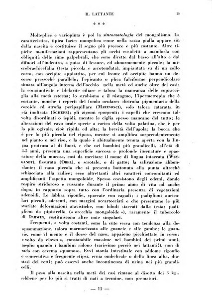 Il lattante periodico mensile di fisiopatologia, igiene e difesa sociale del bambino nel primo biennio di vita