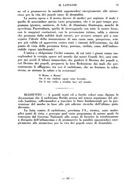 Il lattante periodico mensile di fisiopatologia, igiene e difesa sociale del bambino nel primo biennio di vita