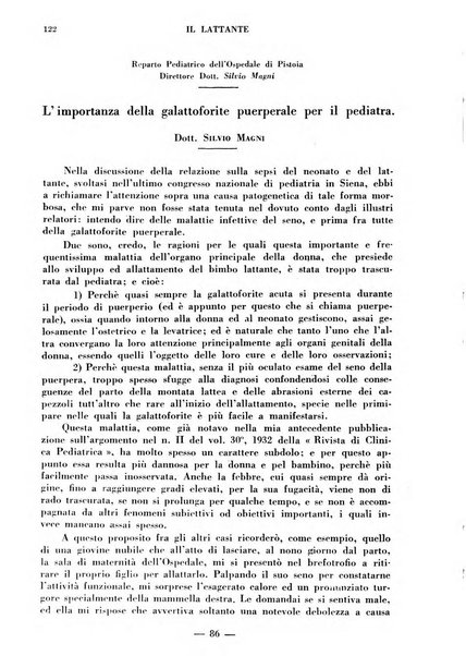 Il lattante periodico mensile di fisiopatologia, igiene e difesa sociale del bambino nel primo biennio di vita