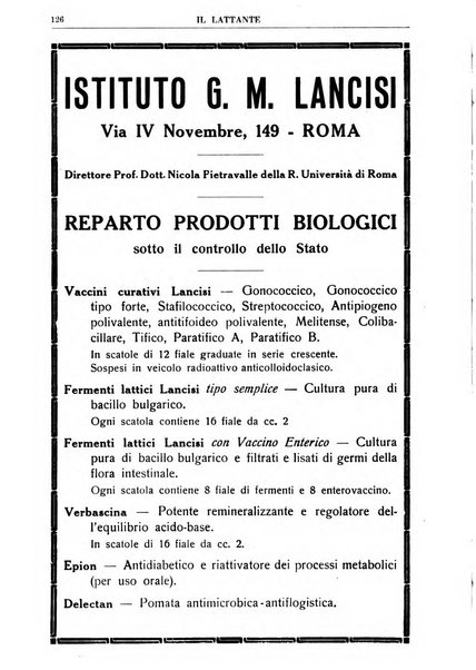 Il lattante periodico mensile di fisiopatologia, igiene e difesa sociale del bambino nel primo biennio di vita