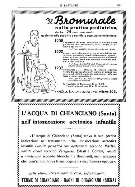 Il lattante periodico mensile di fisiopatologia, igiene e difesa sociale del bambino nel primo biennio di vita