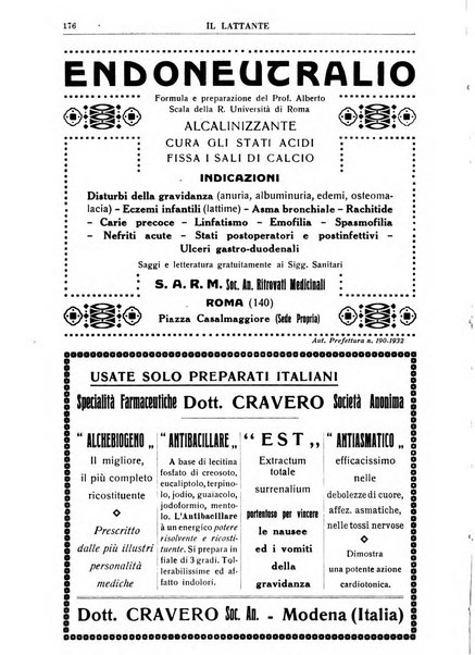 Il lattante periodico mensile di fisiopatologia, igiene e difesa sociale del bambino nel primo biennio di vita