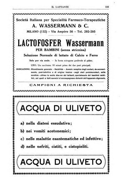 Il lattante periodico mensile di fisiopatologia, igiene e difesa sociale del bambino nel primo biennio di vita