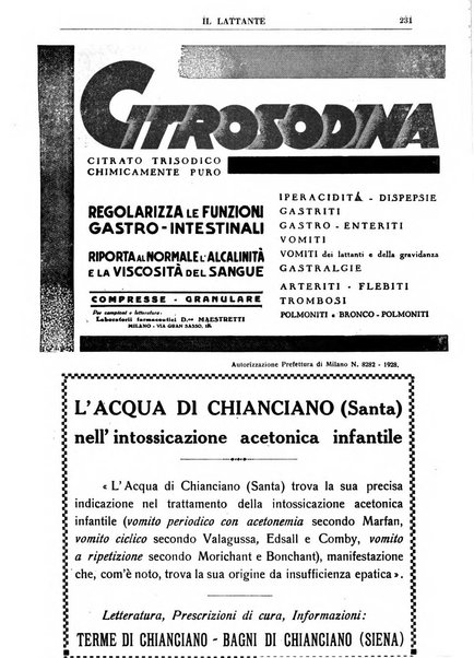 Il lattante periodico mensile di fisiopatologia, igiene e difesa sociale del bambino nel primo biennio di vita