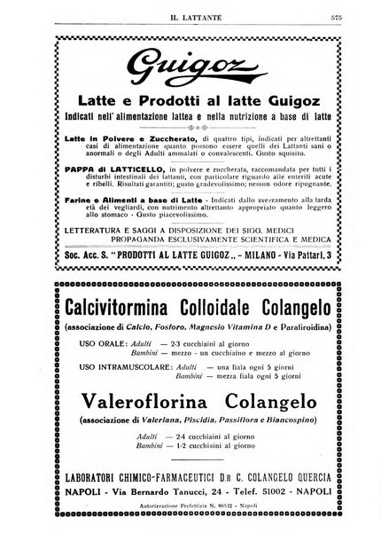 Il lattante periodico mensile di fisiopatologia, igiene e difesa sociale del bambino nel primo biennio di vita