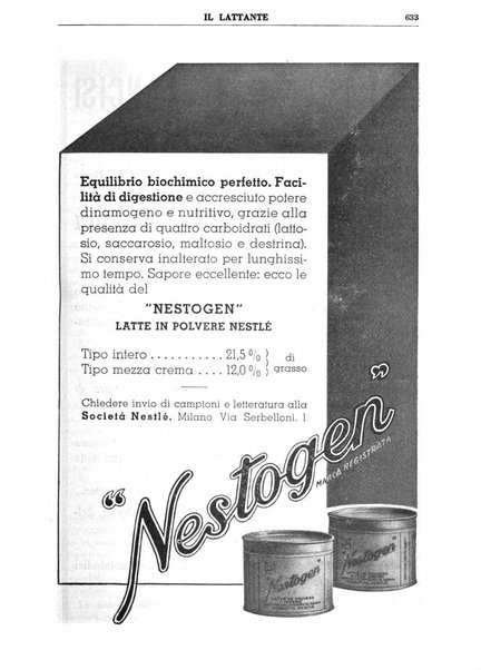 Il lattante periodico mensile di fisiopatologia, igiene e difesa sociale del bambino nel primo biennio di vita