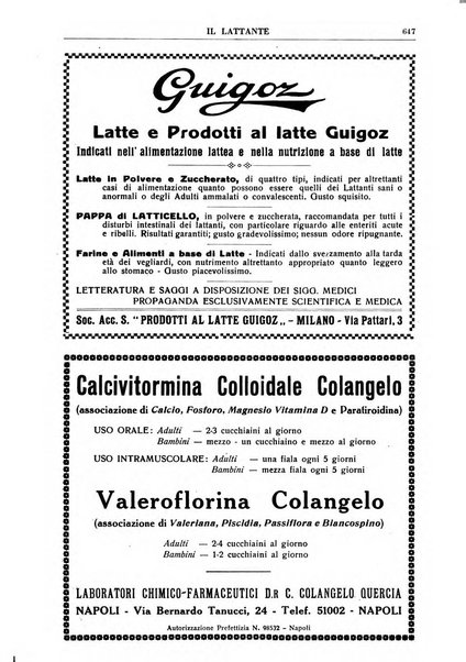 Il lattante periodico mensile di fisiopatologia, igiene e difesa sociale del bambino nel primo biennio di vita