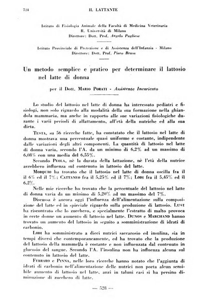 Il lattante periodico mensile di fisiopatologia, igiene e difesa sociale del bambino nel primo biennio di vita