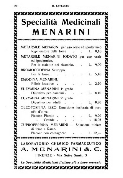 Il lattante periodico mensile di fisiopatologia, igiene e difesa sociale del bambino nel primo biennio di vita