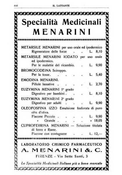 Il lattante periodico mensile di fisiopatologia, igiene e difesa sociale del bambino nel primo biennio di vita