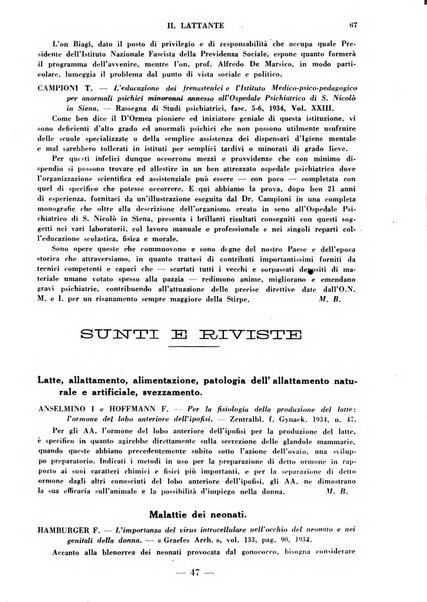 Il lattante periodico mensile di fisiopatologia, igiene e difesa sociale del bambino nel primo biennio di vita