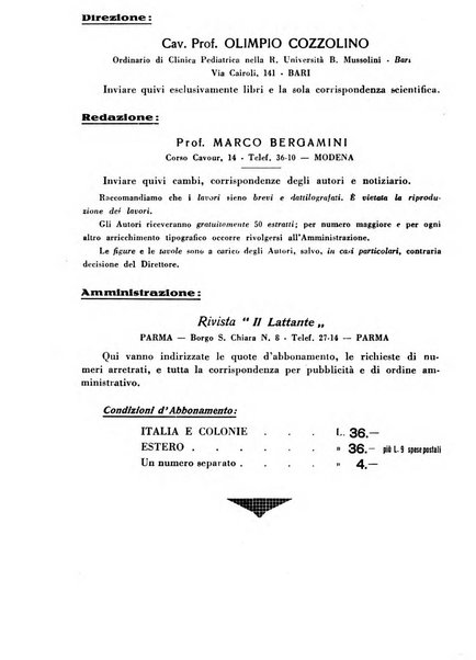 Il lattante periodico mensile di fisiopatologia, igiene e difesa sociale del bambino nel primo biennio di vita