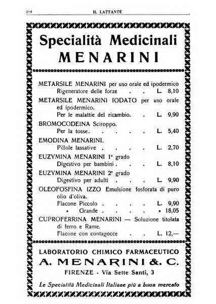 Il lattante periodico mensile di fisiopatologia, igiene e difesa sociale del bambino nel primo biennio di vita