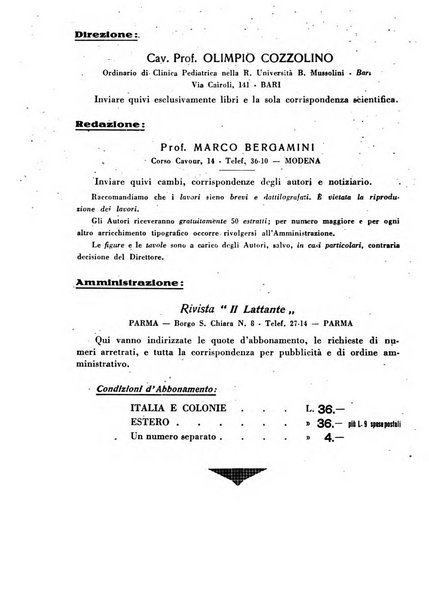 Il lattante periodico mensile di fisiopatologia, igiene e difesa sociale del bambino nel primo biennio di vita