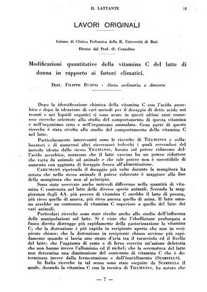 Il lattante periodico mensile di fisiopatologia, igiene e difesa sociale del bambino nel primo biennio di vita